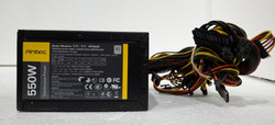 ATX Antec 550W Power Supply VP550F 80+ Certified