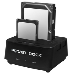 Hard Drive Dock 2.5"/3.5" Dual Bay Drive Cloning Dock