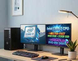 Dell OptiPlex 5080 MT Core i7-10700 16GB 512GB SSD Tower PC DVDRW