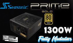 Seasonic PRIME 1300W ATX 80+ Gold Power Supply