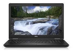 Refurbished This image displays a refurbished Dell Latitude 5590 laptop with an Intel Core i5-8250U processor, 16GB DDR4 RAM, and a