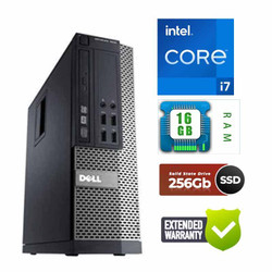 Clearance Sale Dell i7 Business Desktop Computer 16GB 256GB SSD