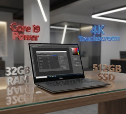 Dell Precision 5550 i9-10885H 32GB RAM SSD Nvidia T2000 15.6" 4K Touch Mobile Workstation Laptop