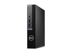 Refurbished Dell OptiPlex 7010 Micro desktop computer with 13th Gen i5-13500T processor, 32GB RAM, and 512GB NVMe SSD.