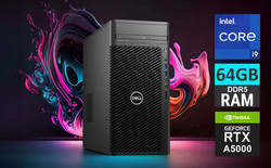 Dell Monster Photoshop Dell Precision 3660 Core i9 64GB 6TB RTX A5000 24GB GPU Workstation PC 