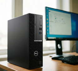 Dell OptiPlex 3090 SFF Core i5 16GB Compact Business PC Dual Monitor + Wifi Bluetooth