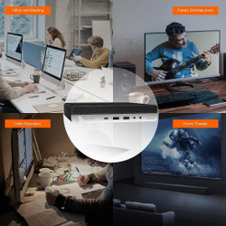 Refurbished HP Windows 11 Mini HP ProDesk 600 G4 i5-8500T Micro PC 