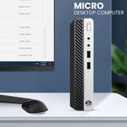 HP Tiny Windows 11 Mini PC HP ProDesk 400 G5 Core i5 SSD Dual Monitor  