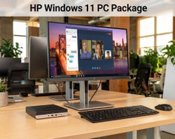 Dell PC Bundle HP EliteDesk 800 G5 Micro Core i5 Computer Package 