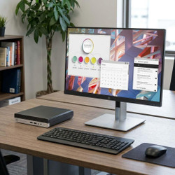  HP Windows 11 PC Package Bundle | HP ProDesk 400 G5 Micro PC + NEW HP 24" Monitor 