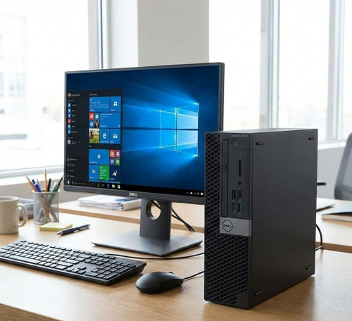  Dell OptiPlex 5070 SFF i5 SSD Windows 11 Pro Business Computer 