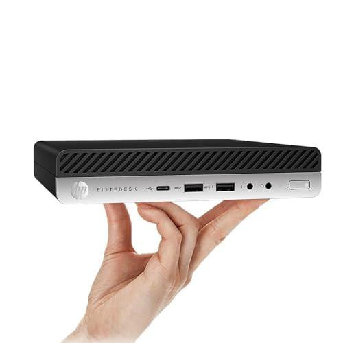 Refurbished  HP EliteDesk 800 G4 i7 Mini Desktop Computer Windows 11 Pro Micro PC 