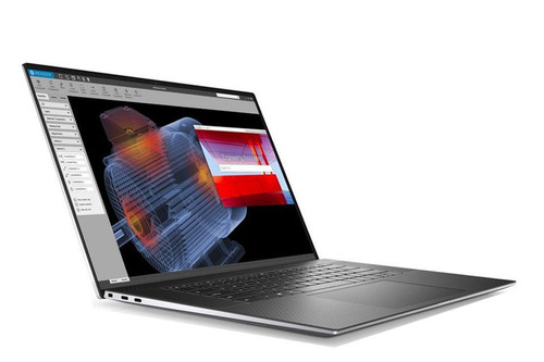 Refurbished Dell Precision 5750 10th Gen i7-10750H 17 Laptop with Nvidia Quadro T2000 and RGB keyboard