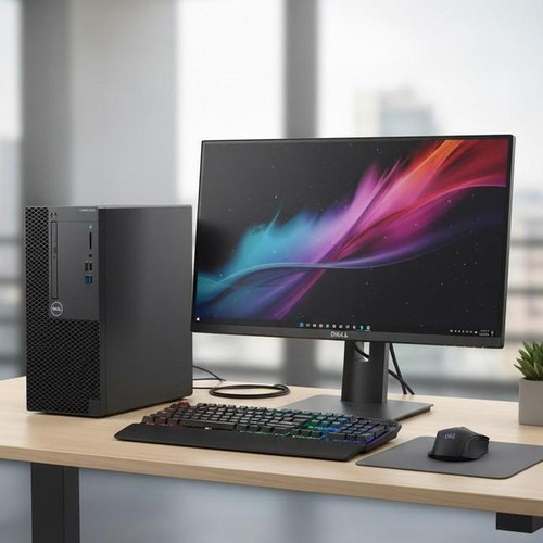  Dell OptiPlex 3060 Tower Core i5 AMD Radeon GPU Windows 11 Pro PC 