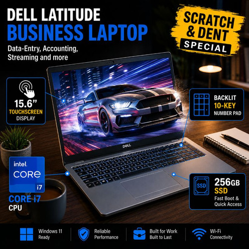 Dell Latitude 5520 i7 15.6" Touchscreen Laptop | Scratch & Dent