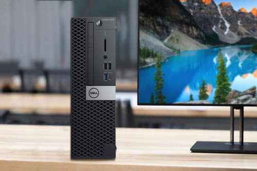 Refurbished Dell OptiPlex 5070 SFF Core i7 16GB Windows 11 Pro PC Computer