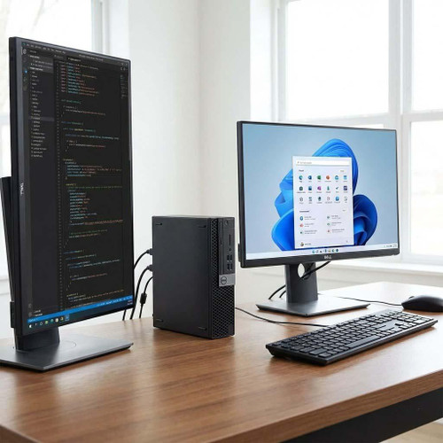 Dell Discounted Dell Optiplex i7 16GB 256GB SSD Small PC + DVDRW 