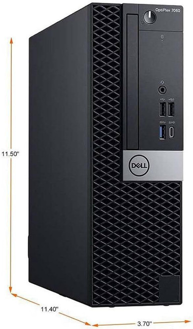 Dell Optiplex 5060 SFF Core i7 Windows 11 PC Dual Monitor Supports