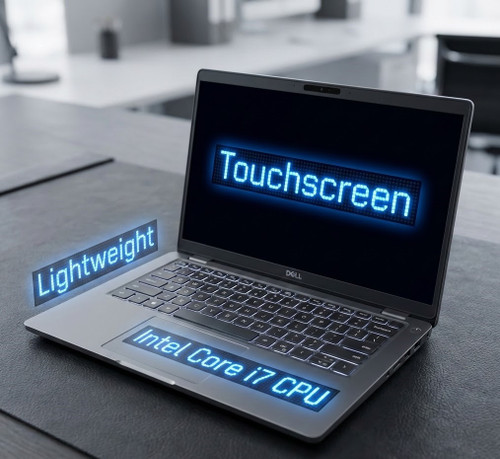 Dell Latitude 7430 Touchscreen i7-1265U 14" Lightweight Carbon Fiber Laptop
