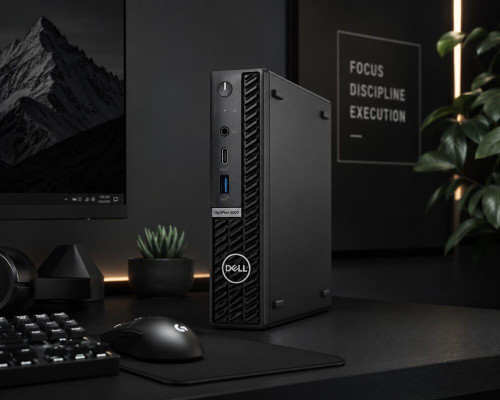 Dell Micro Dell Computer OptiPlex 5000 Micro 12th Gen i5 Windows 11 Pro PC 