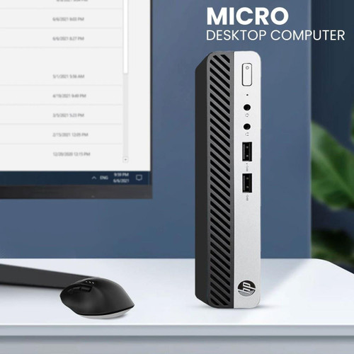 HP Tiny Windows 11 Mini PC HP ProDesk 400 G5 Core i5 SSD Dual Monitor  