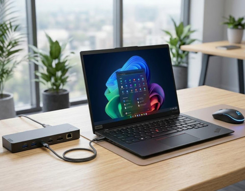  Lenovo ThinkPad X1 Carbon Gen 10 i7 16GB Ultra Thin 14" 4K Laptop with Thunderbolt 3 Dock Package 