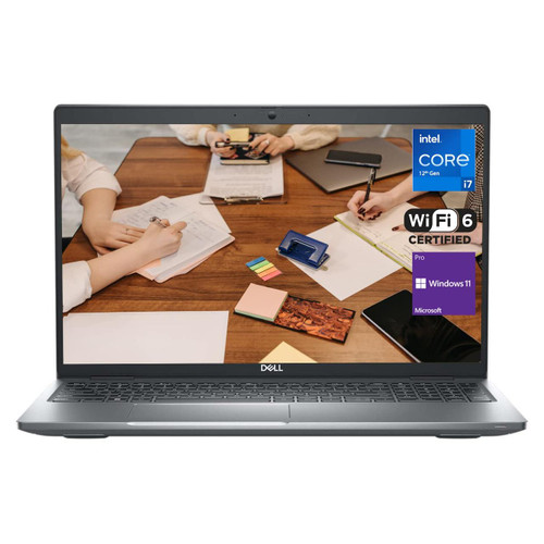 Dell Powerful Dell Latitude 5530 i7 512GB 15.6" Business Laptop Wi-Fi 6E HD Webcam 10-Key Pad 