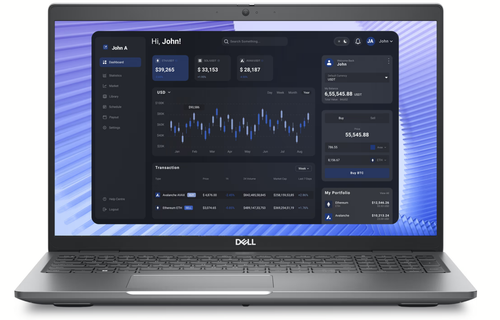 Dell Precision 3590 Intel Core Ultra 7 15.6" Mobile Workstation Laptop | 32GB DDR5 RAM, 1TB NVMe SSD
