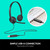 Logitech USB Wired Headset with Microphone for Laptops Desktops