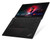 Refurbished Left front angle of Lenovo ThinkPad T14 i7 10th Gen Windows 11 Pro laptop, displaying a colorful graphic design on screen.