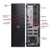 Refurbished Dell OptiPlex i7 Windows 11 Compact SFF Computer with Universal Power Supply, DisplayPort, Rear USB, and Type C ports.