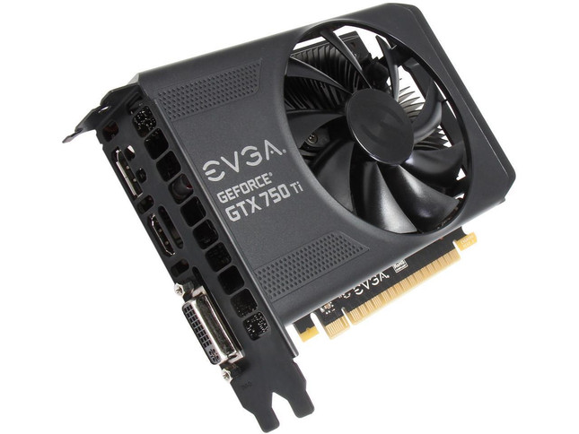 EVGA GeForce GTX 750 Ti 2GB 128-Bit GDDR5 PCI Express 3.0 Video Card