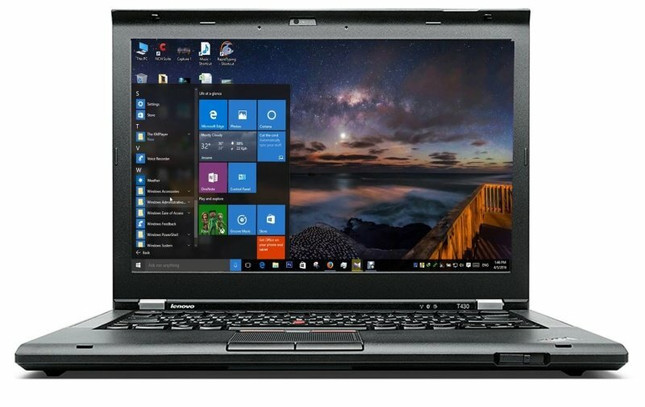 Used Lenovo laptop