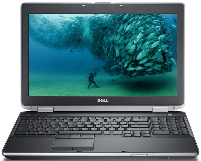 Dell Latitude E6530 i5 15" Laptop Windows 7 Pro Front View