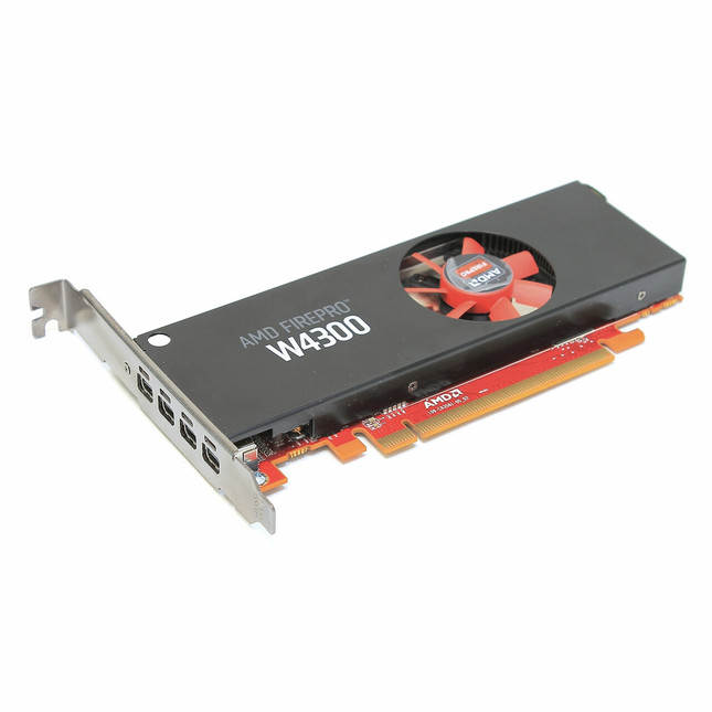 AMD FirePro W4300 4GB GDDR5 Workstation Video Card