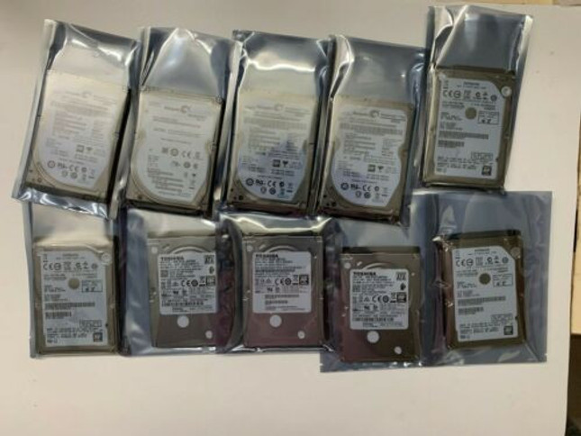 Lot of 20 - 500gb Hard Drive SATA 2.5" Laptop Notebook