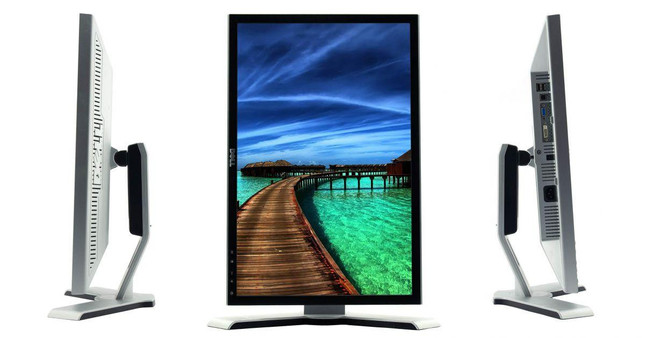 Dell Rotating Dell UltraSharp 2208WFP 22" Widescreen Monitor 