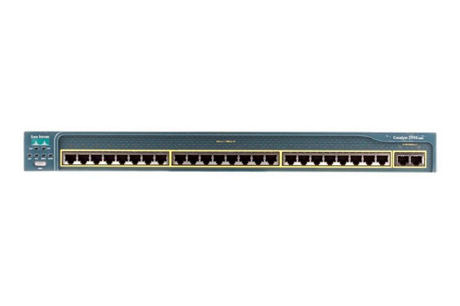 Cisco Catalyst 2950 Series WS-C2950T-24 24-Port Network Switch Cisco Catalyst 2950 Series WS-C2950T-24 24-Port Network Switch