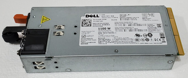 Dell R520/R620/R720 Power Supply Server 1100W Y1MGX 1Y45R 