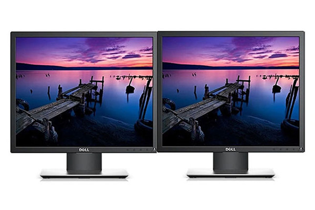 Dual Dell 19" Monitors