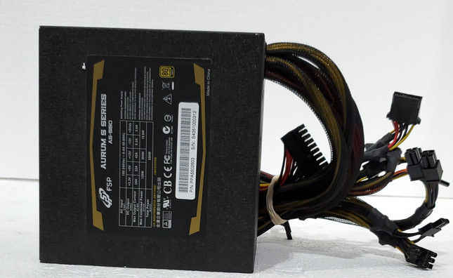 FSP Aurum S Series AS-550 550W Power Supply 80 Plus Gold