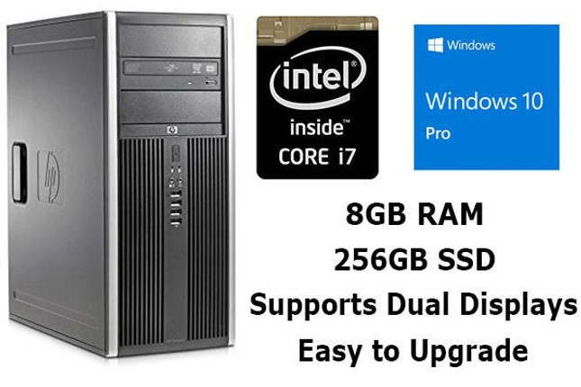 HP Clearance HP Core i7  256GB SSD Powerhouse PC 86% OFF 