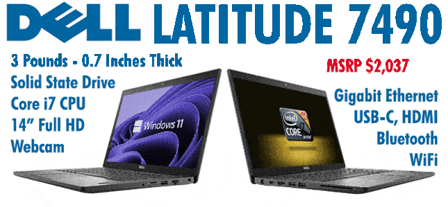 Dell Clearance Dell Lightest i7 14" Ultrabook 16GB 256 SSD Windows 10 Dell Clearance Dell Lightest i7 14" Ultrabook 16GB 256 SSD Windows 10