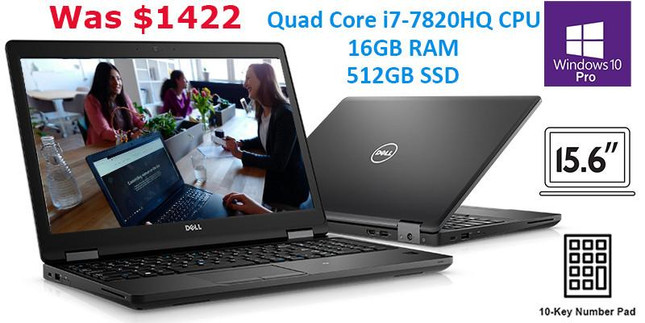 Dell Clearance Dell Latitude i7 5.6" 10-Key Windows 10 Notebook Dell Clearance Dell Latitude i7 5.6" 10-Key Windows 10 Notebook