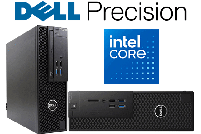 Powerful Compact Dell Precision 32GB Dual HDDs Workstation