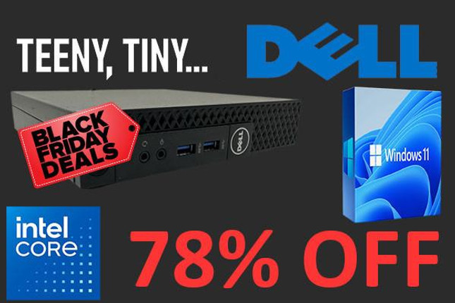 Dell Clearance Tiny Dell Optiplex 3060 Core i5 SSD Windows 11 Pro Micro PC Computer 