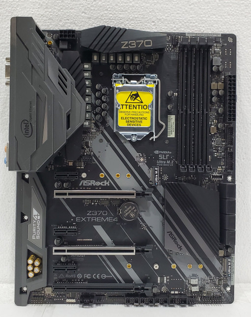 ASRock Z370 Extreme 4 ATX Motherboard Socket 1151 no IO Shield