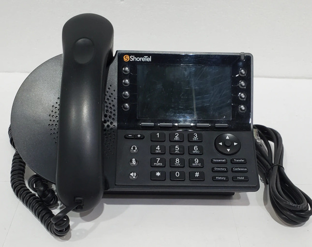 Mitel ShoreTel Business Office Phone LCD Display IP485G