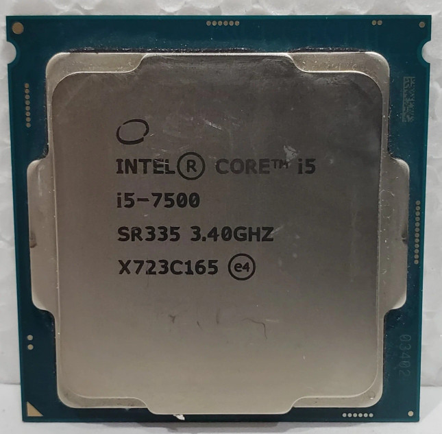 Intel Core i5-7500 3.40GHz CPU processor SR335