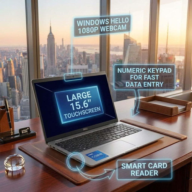 Dell Latitude 5530 12th Gen Intel Core i7-1265U Laptop